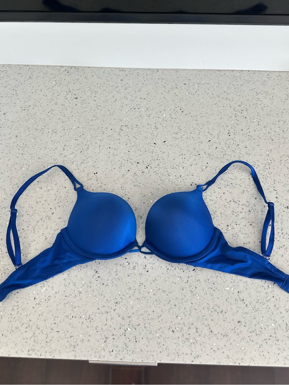 Victoria’s Secret Royal Blue Push Up Bra 32C Padded